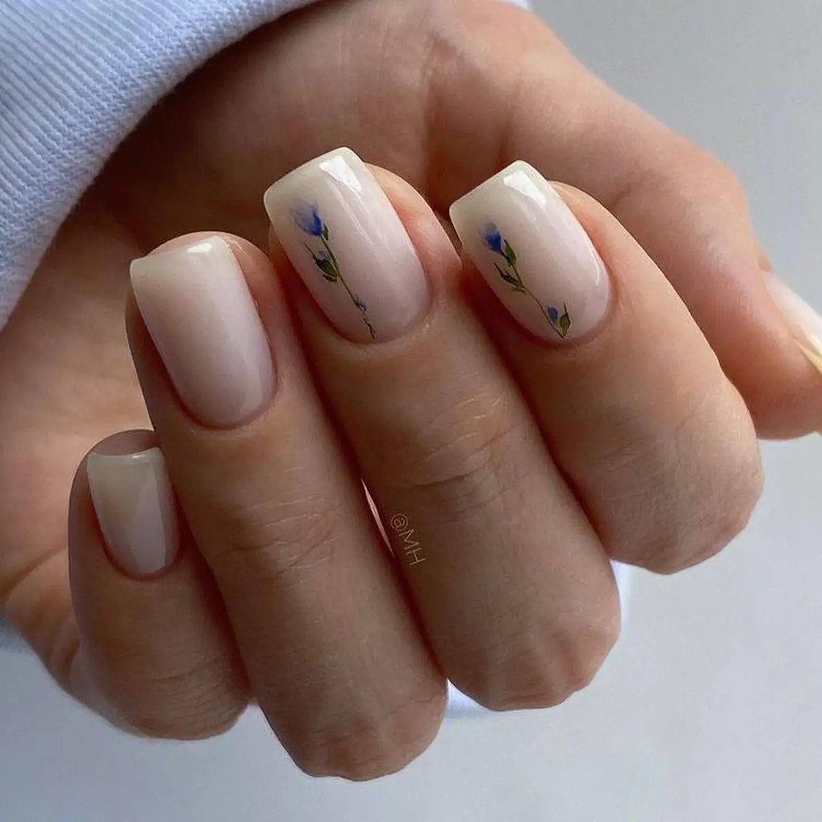 عکس ژلیش ناخن طبیعی