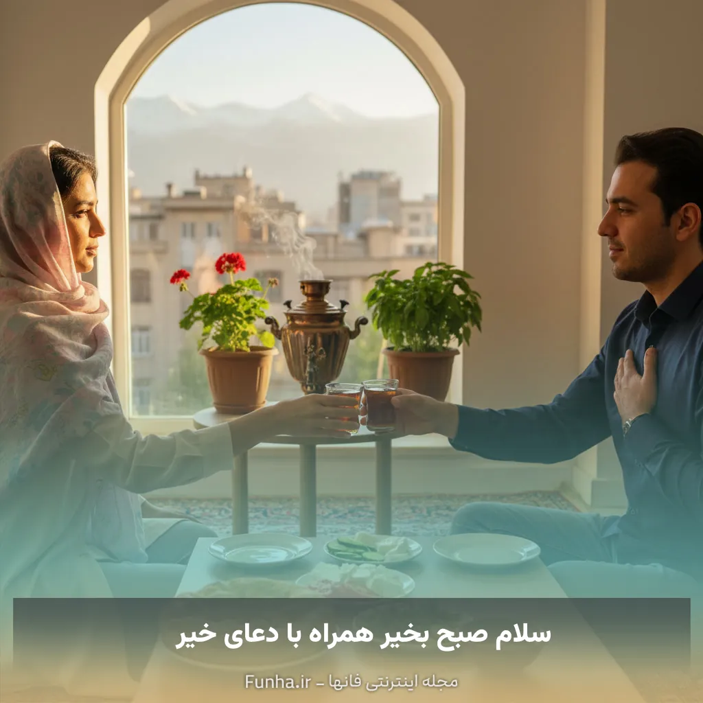عکس صبح بخیر همراه با دعا
