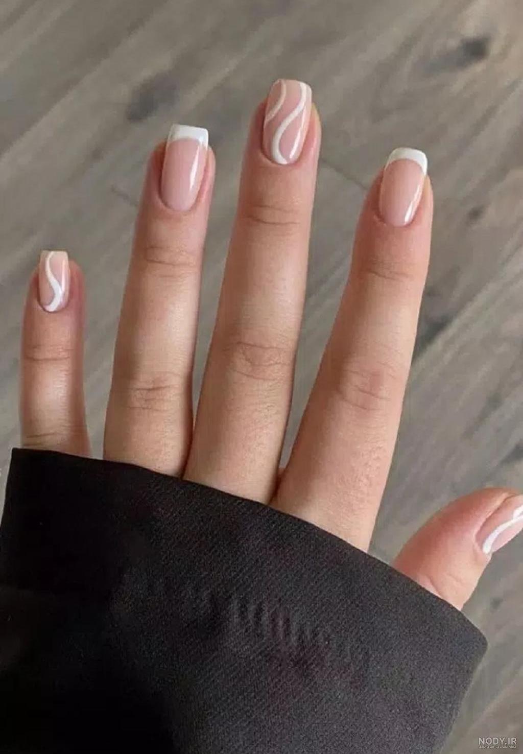 عکس ژلیش ناخن طبیعی